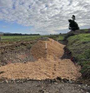 Bioreactor in construction at Riverend April 2025